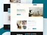 design a modern layout and build a complete website