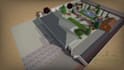 design layout 2d, landscape garden, backyard, pool