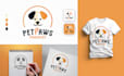 design minimalist modern business logo and brand identity