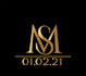 make circular metallic gold colourful logo