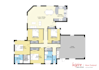 draw color floor plans for estate agents