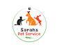 creative dog, pet, cat, or animal logo