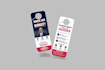 design professional door hanger, rack card, or dl flyer for your business