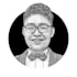 draw a hedcut wsj portrait style from photo