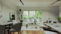 create realistic interior, exterior rendering
