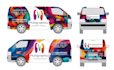 create van wrap design, car wrap design, truck wrap design
