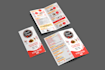 design attractive trifold or bi fold brochure