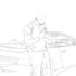 album cover hip hop, rap, cartoon art, character illustration art