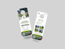 design professional door hanger, rack card, or dl flyer for your business