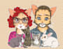 draw your portrait as a cat