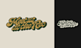 design custom typography logo with playful hand lettering