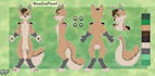 make a cute furry reference sheet for you