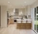 design kitchen interior in 3d and render