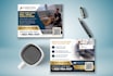 design postcard, eddm mailer, rack card, door hanger, or dl flyer in 24 hours