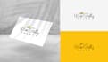 create a modern minimalist business logo design with stationery