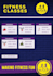 design an editable gym workout schedule and fitness planner