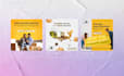 design social media posts, image ads, banners for facebook instagram x linkedin