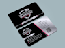 design business card for car wash, auto detailing, rental, repair, car service