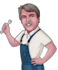 make cartoon caricature in artistic style