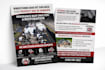 do premium flyer, postcard, door hanger and poster designs