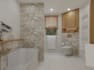 do bathroom and toilet interior design , model and render