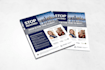 design clean and professional flyers, posters and brochures