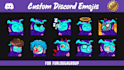 design discord emojis twitch emotes sub badges facebook stickers youtube emojis