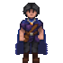 create professional 8 bit and 16 bit pixel art sprites, characters, icons, logo