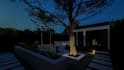 design kitchen, bathroom, living room interior and 3d render