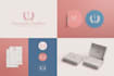 design a minimalist logo with full brand identity