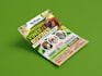 design a professional flyer or postcard