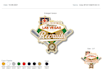 redraw and do baseball trading pin design