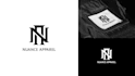 design modern monogram initial letters logo