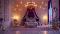 do concept art or 3d background for a game, visual novel, or stream
