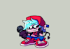 make you a friday night funkin fnf sprite animation
