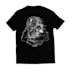 create design t shirt illustration horror black white