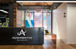 create 25 realistic office wall mockups featuring your logo