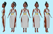 make you a 3d characters for film or game