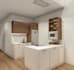 do kitchen interior design and 3d modelling