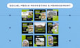 be your social media manager, social media content manager