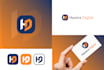 do custom logo design for your business or brand