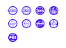 draw artistic hand drawn icons