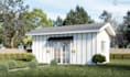 adu, tiny house or modular home 3d design