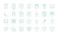 design modern line icons for your app, website or saas