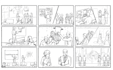 draw a professional storyboard for any projects