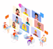 create animated GIF or lottie json svg animation for web and mobile app