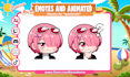 draw chibi animated emotes for twitch, youtube, discord
