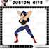 create amazing anime gif for you
