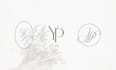 create beautiful initials monogram and minimal wedding logo design in 24hr