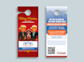 do door hanger design for cleaning, real estate, roofing, solar, lawn care